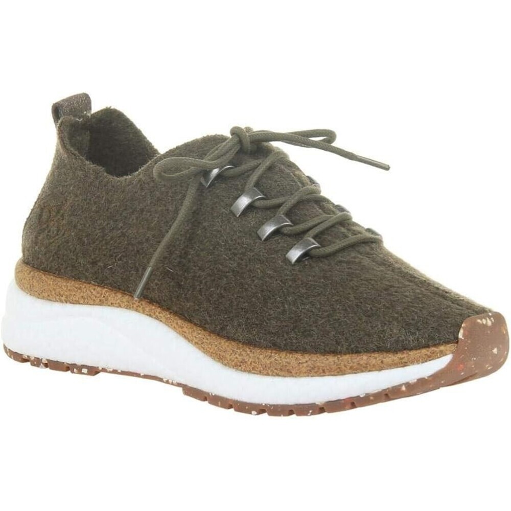 OTBT Courier Sneakers Womens US 6 Forest Green Low Top Running Shoes ZAP830
